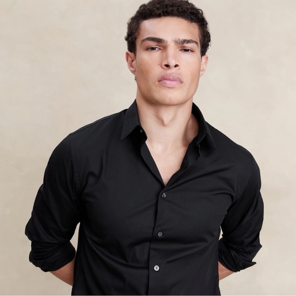 NWT Banana Republic Slim Dress Shirt - Picture 3 of 5